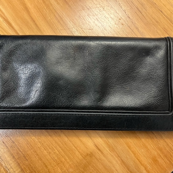 Tory Burch Long Black Wallet Clutch - Picture 3 of 5